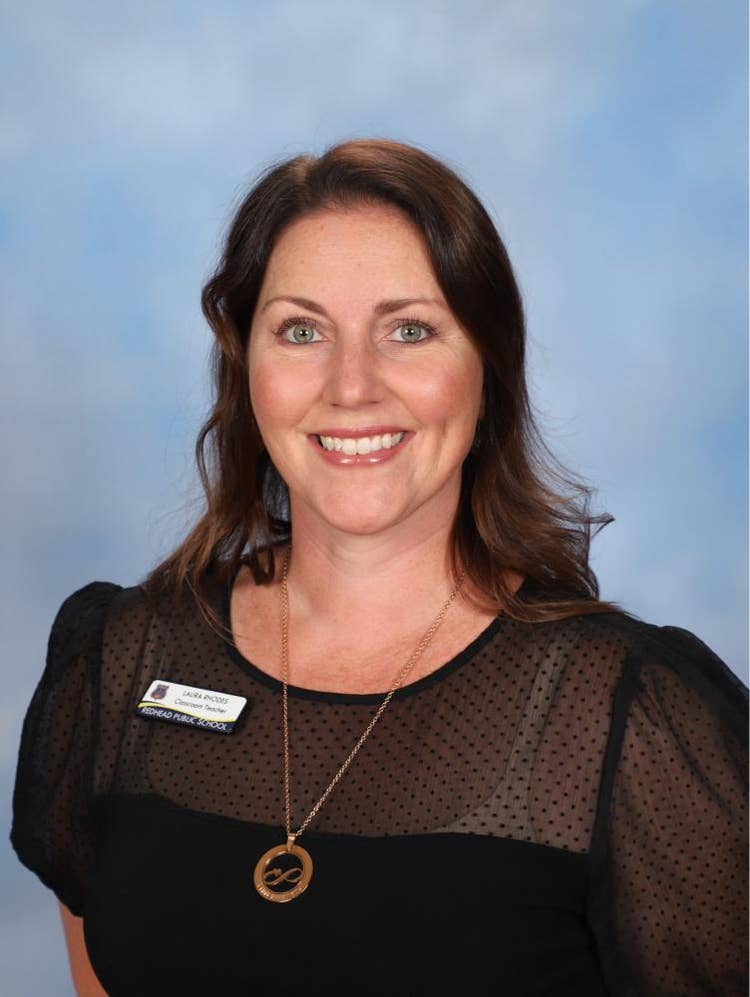 Relieving Assistant Principal Laura Rhodes