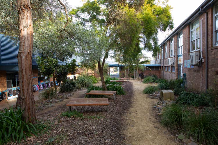 Beautiful garden.